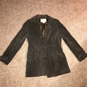 BLACK FRIDAY SALE 100% Real Leather BB Dakota Trench Coat Jacket L